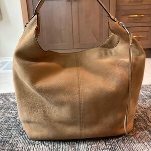 Rebecca Minkoff Camel Pebbled Buckskin (Leather) Shoulder Bag